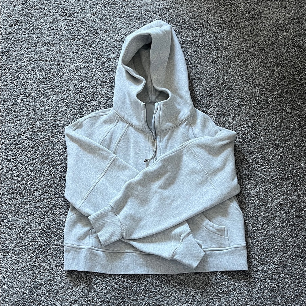 lululemon athletica Gray Hoodie Jacket